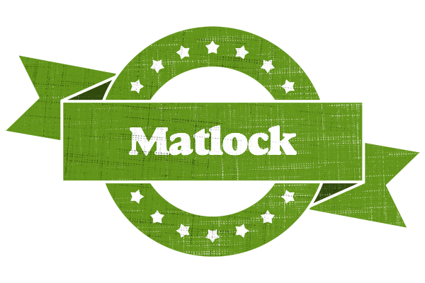 Matlock natural logo