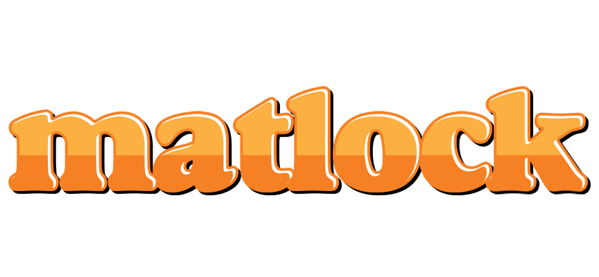 Matlock orange logo