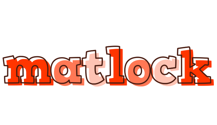 Matlock paint logo