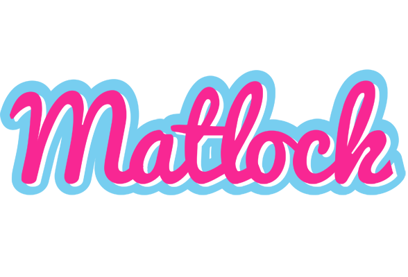 Matlock popstar logo