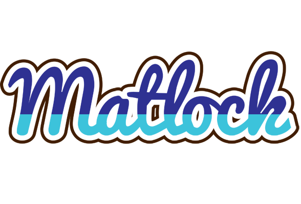 Matlock raining logo