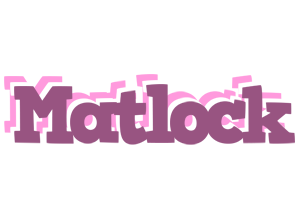 Matlock relaxing logo