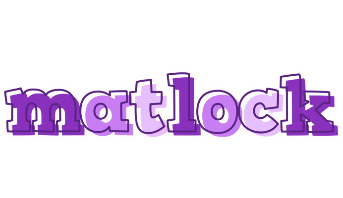 Matlock sensual logo