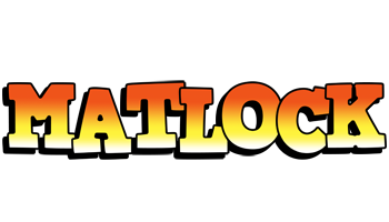 Matlock sunset logo