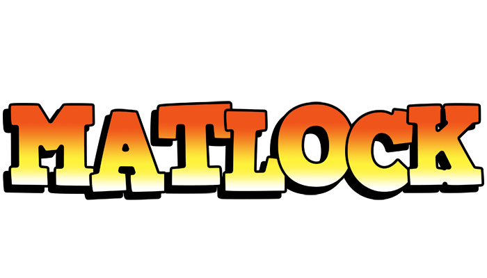 Matlock sunset logo