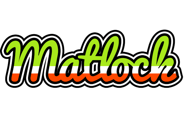 Matlock superfun logo