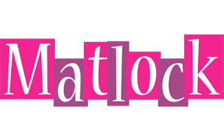 Matlock whine logo