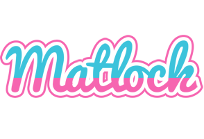 Matlock woman logo