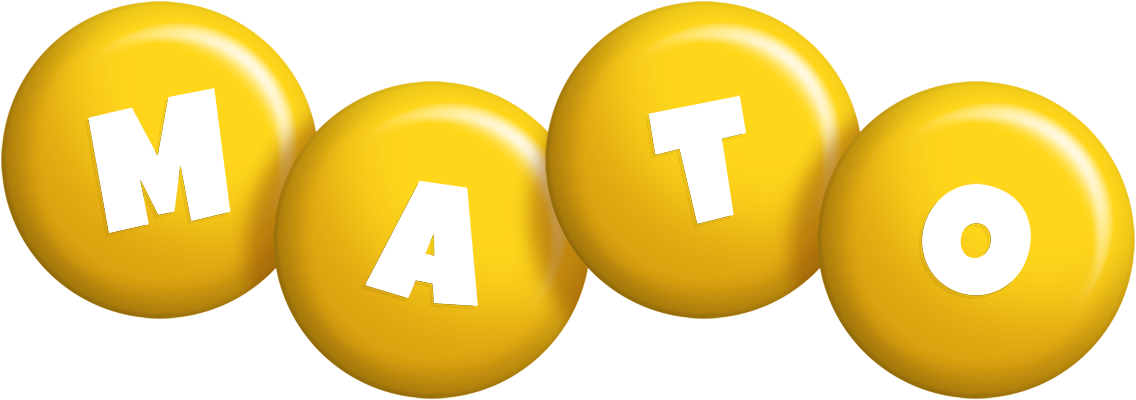Mato candy-yellow logo