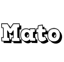 Mato snowing logo