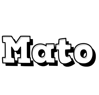 Mato snowing logo