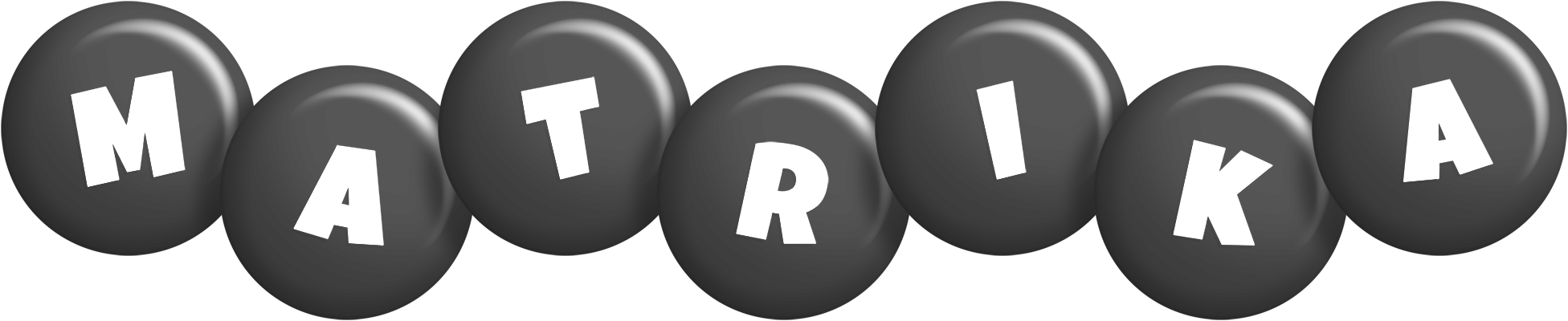 Matrika candy-black logo