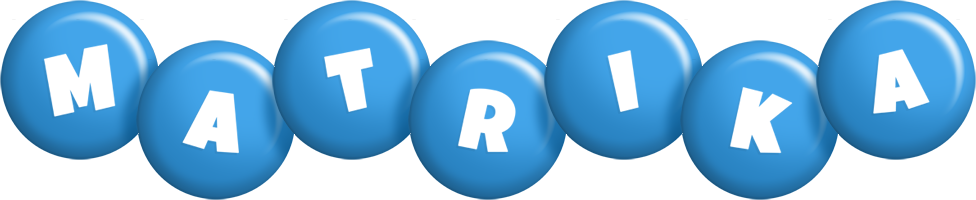 Matrika candy-blue logo