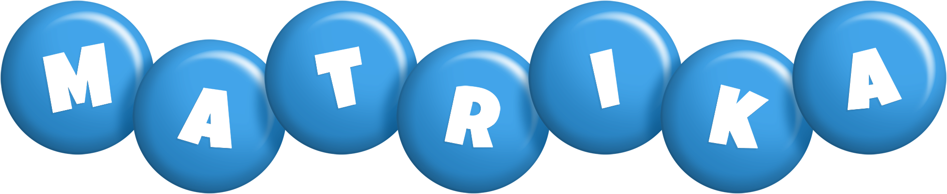 Matrika candy-blue logo