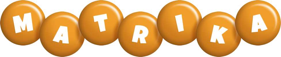 Matrika candy-orange logo