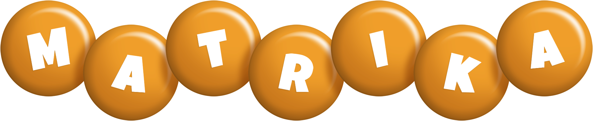 Matrika candy-orange logo