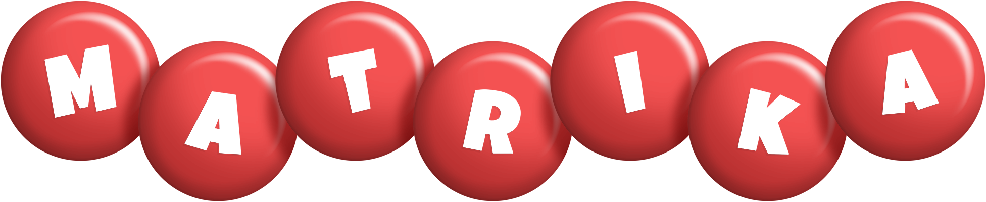 Matrika candy-red logo