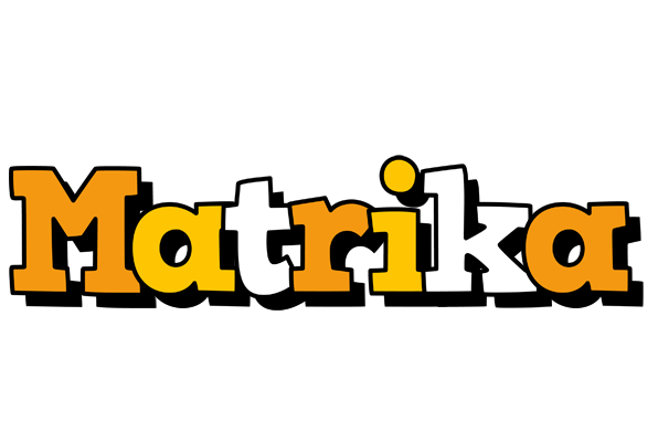 Matrika cartoon logo