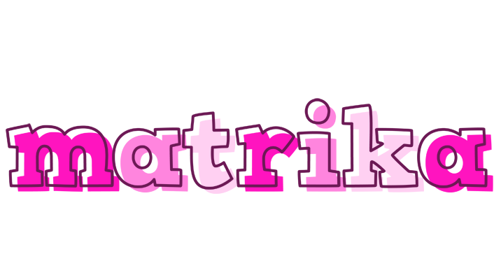 Matrika hello logo