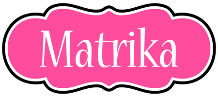 Matrika invitation logo