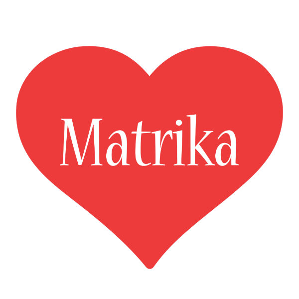 Matrika love logo