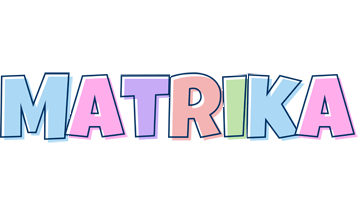 Matrika pastel logo