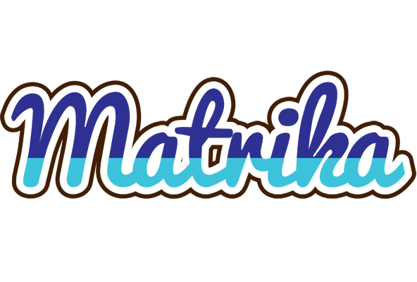 Matrika raining logo