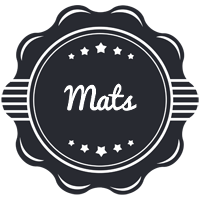 Mats badge logo