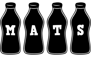 Mats bottle logo