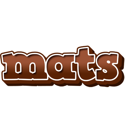 Mats brownie logo
