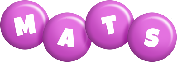 Mats candy-purple logo