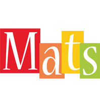 Mats colors logo
