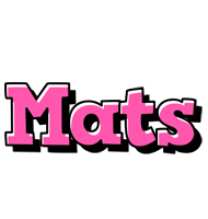 Mats girlish logo