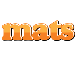 Mats orange logo