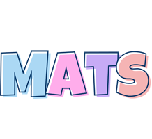 Mats pastel logo