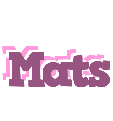 Mats relaxing logo