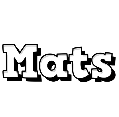 Mats snowing logo