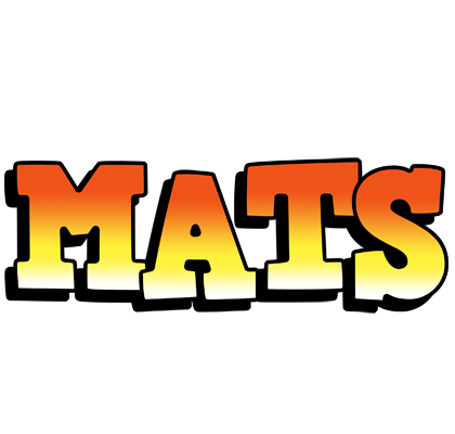 Mats sunset logo