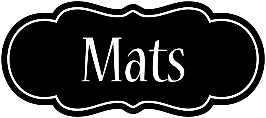 Mats welcome logo