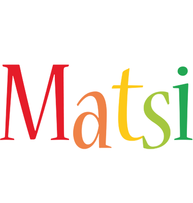 Matsi birthday logo