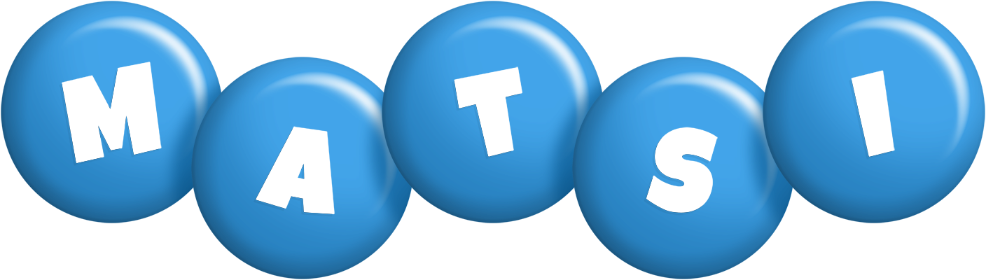 Matsi candy-blue logo