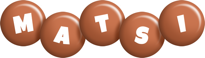 Matsi candy-brown logo