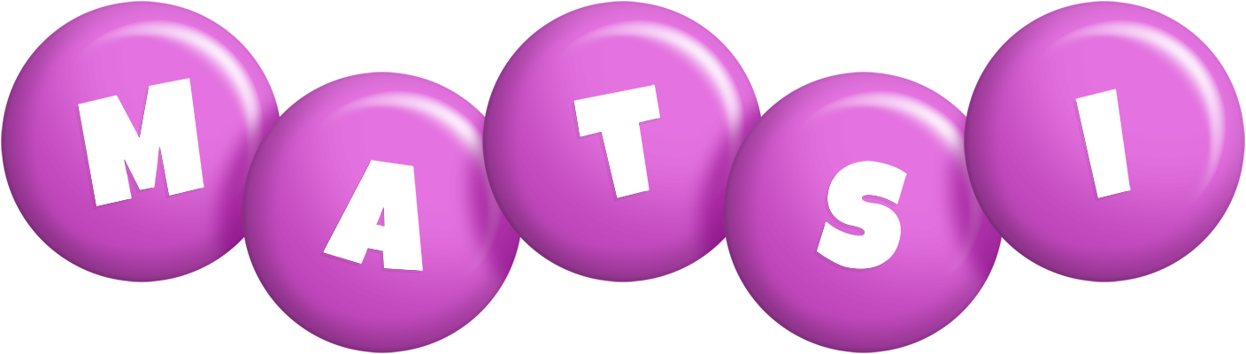 Matsi candy-purple logo
