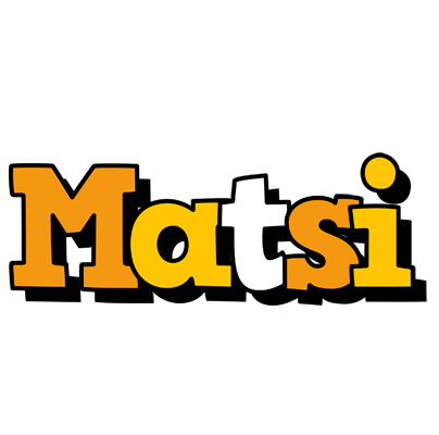 Matsi cartoon logo