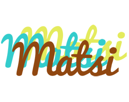 Matsi cupcake logo