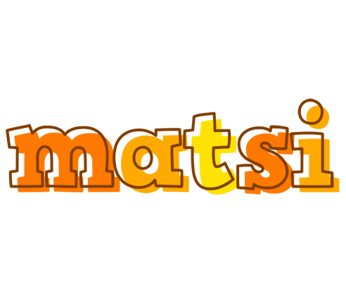 Matsi desert logo