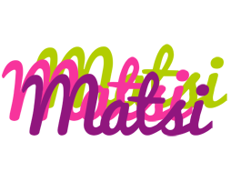 Matsi flowers logo