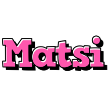Matsi girlish logo