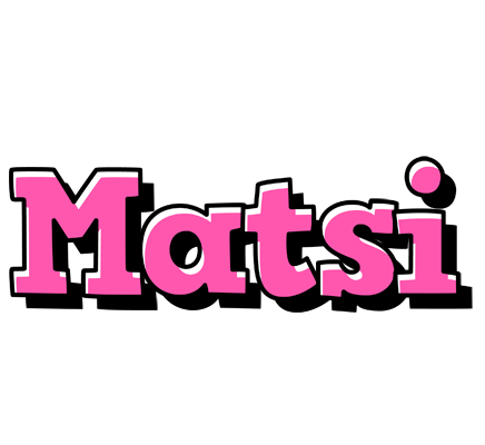 Matsi girlish logo