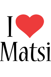 Matsi i-love logo